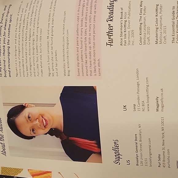 Color knitting book - Picture 3 of 4